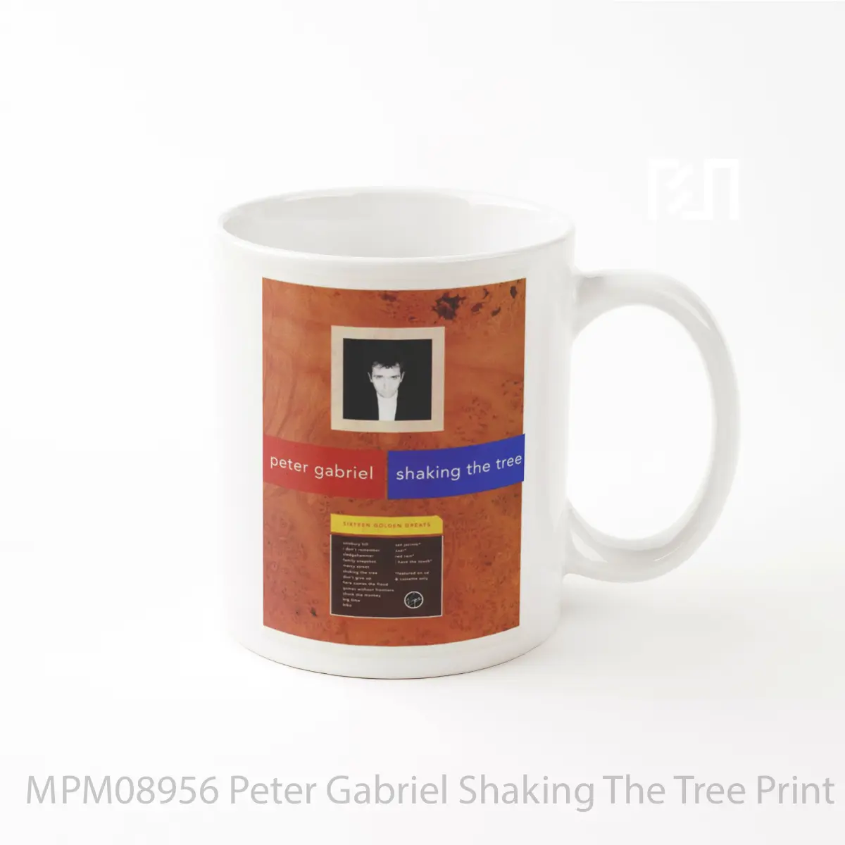 Mug Peter Gabriel Shaking The Tree Print 1 MPM08956
