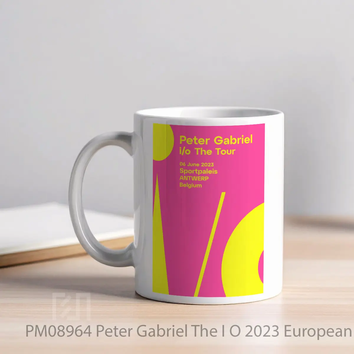 Mug Peter Gabriel The I O 2023 European Tour 4 MPM08964 - All-side / Desain