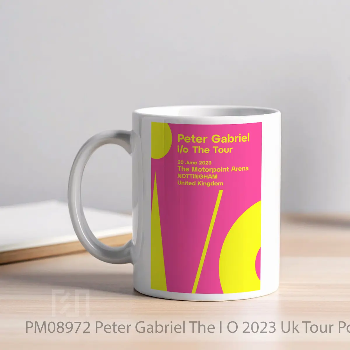 Mug Peter Gabriel The I O 2023 Uk Tour MPM08972 - All-side / Desain