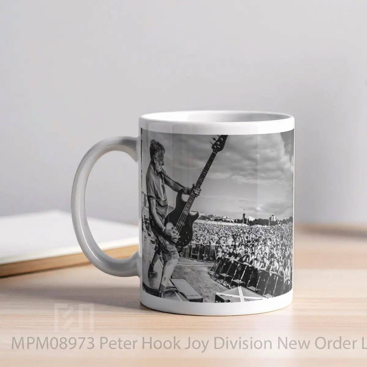 Mug Peter Hook Joy Division New Order Live Photo MPM08973 - All-side / Desain