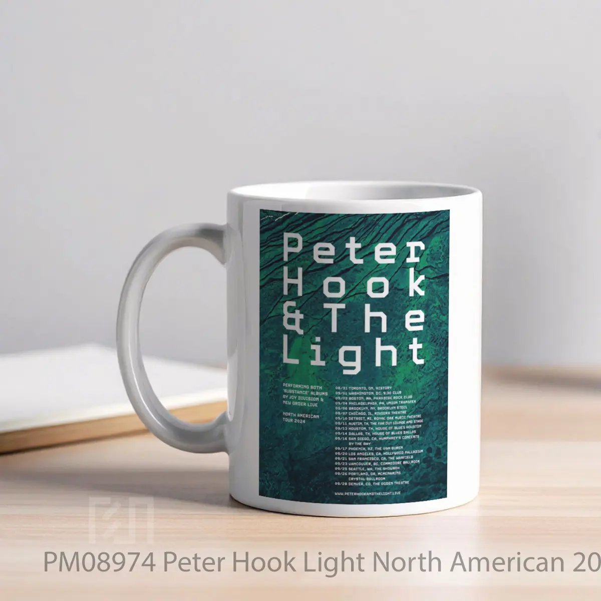 Mug Peter Hook Light North American 2024 Tour MPM08974 - All-side / Desain