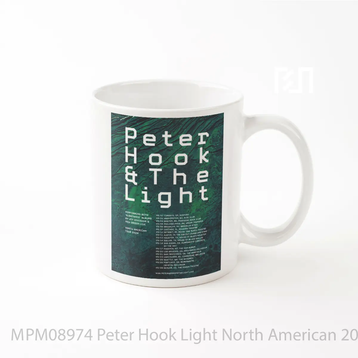 Mug Peter Hook Light North American 2024 Tour MPM08974