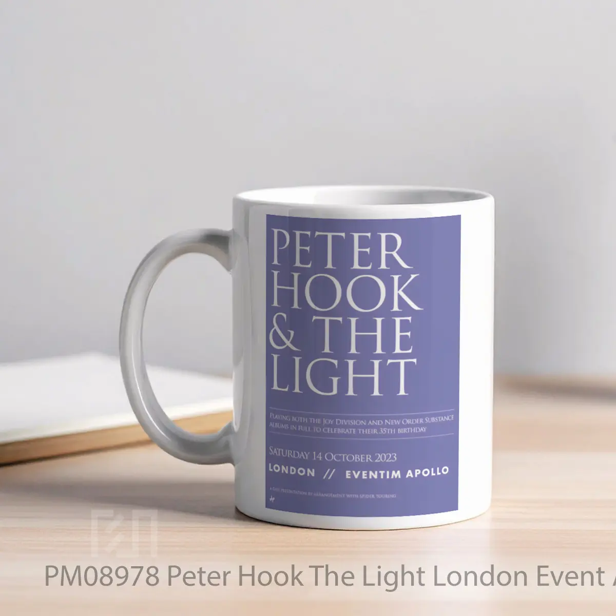 Mug Peter Hook The Light London Event Apollo MPM08978 - All-side / Desain