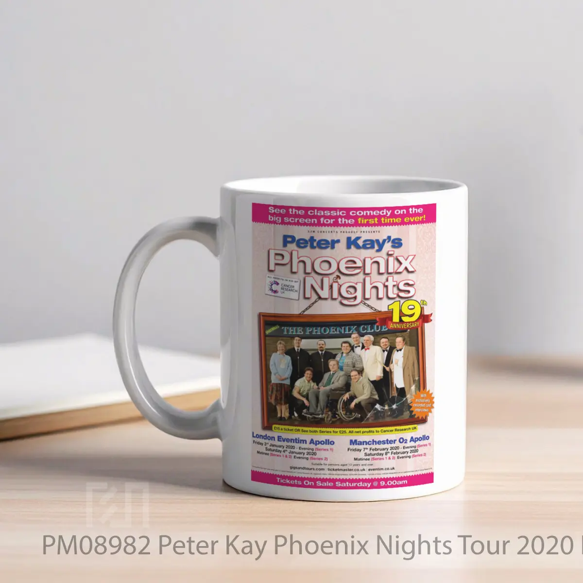 Mug Peter Kay Phoenix Nights Tour 2020 MPM08982 - All-side / Desain