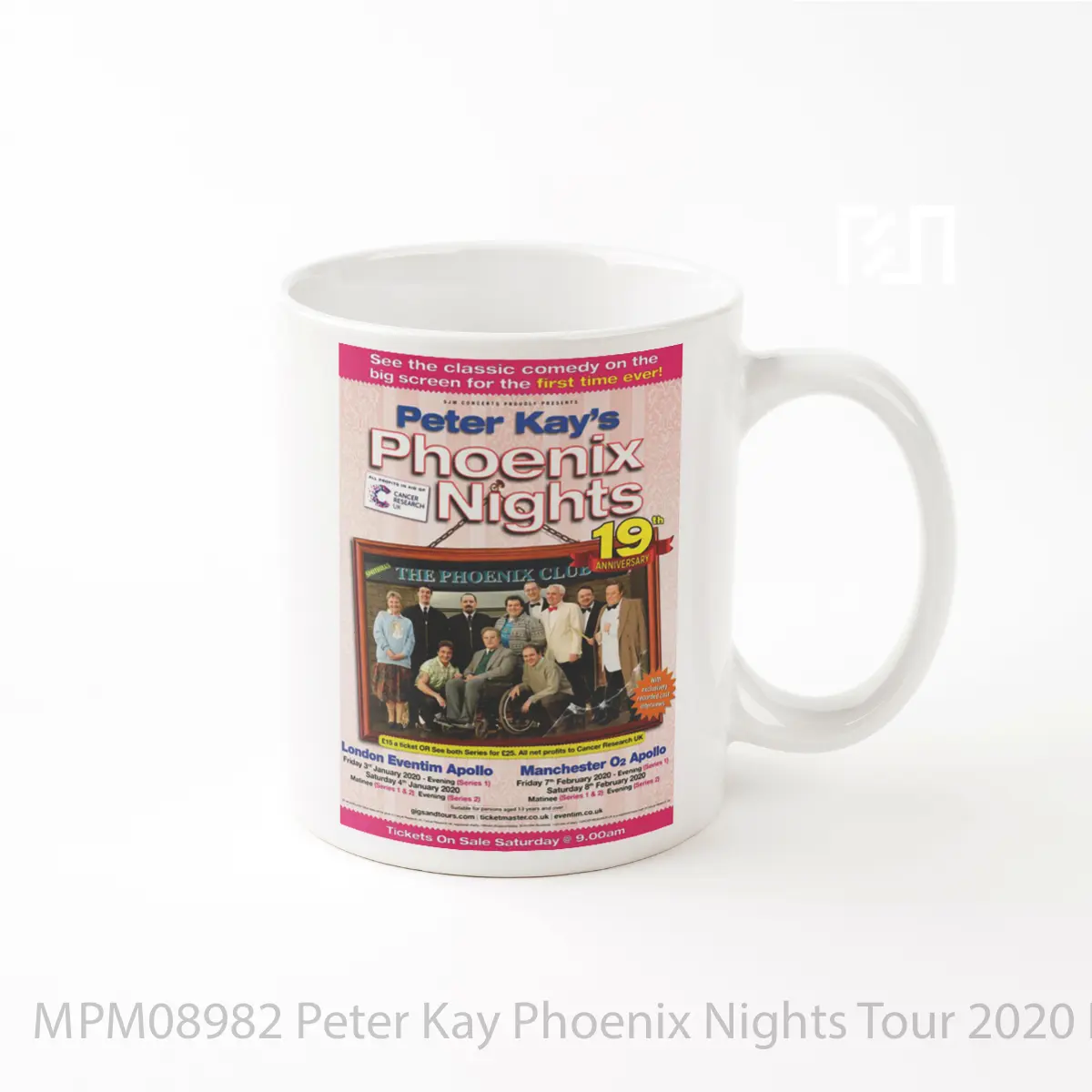Mug Peter Kay Phoenix Nights Tour 2020 MPM08982