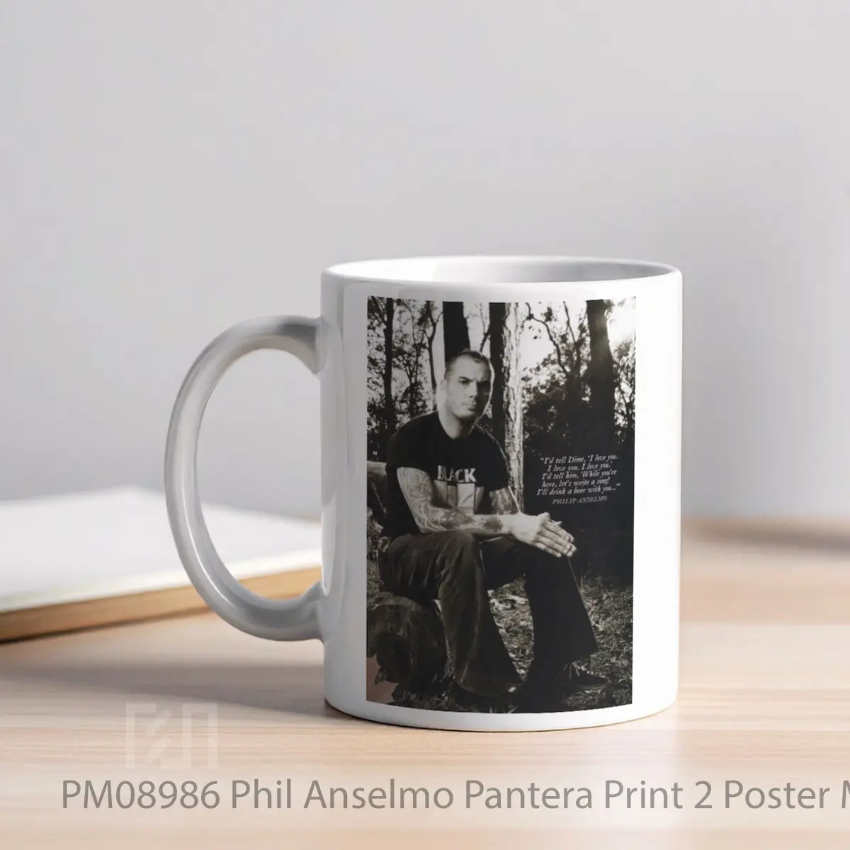 Mug Phil Anselmo Pantera Print 2 MPM08986 - All-side / Desain