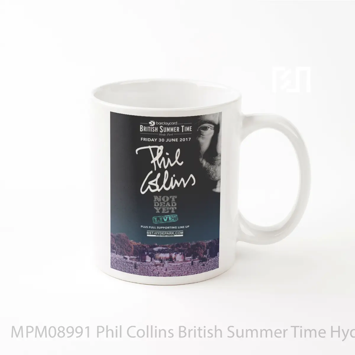 Mug Phil Collins British Summer Time Hyde Park 2017 MPM08991