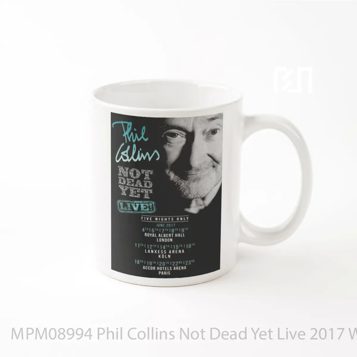 Mug Phil Collins Not Dead Yet Live 2017 World Tour MPM08994
