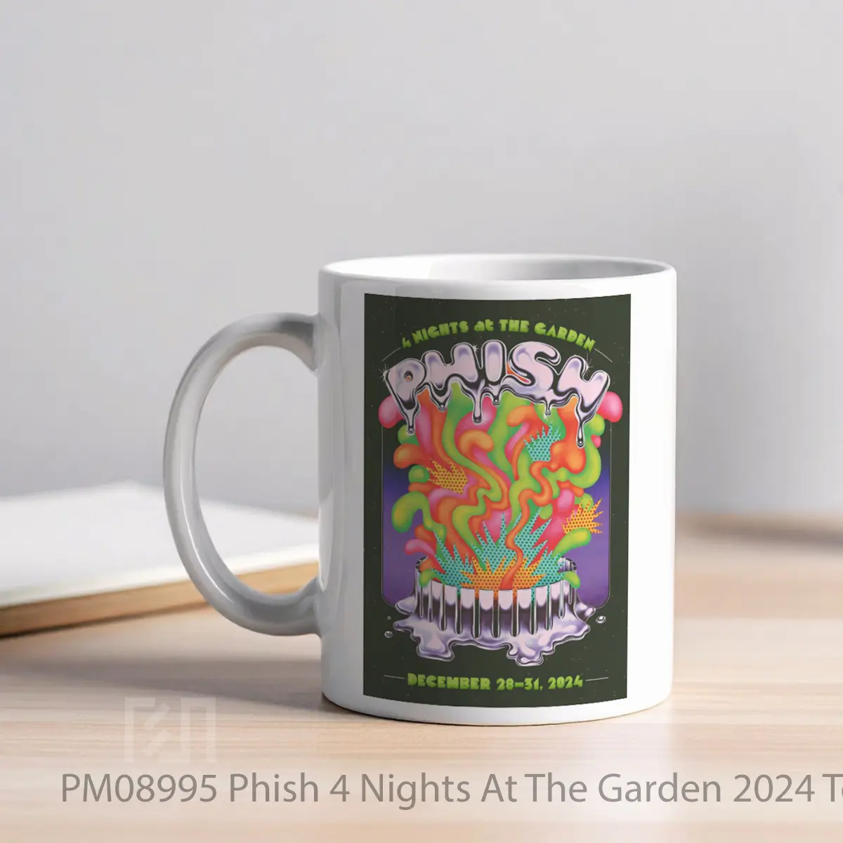 Mug Phish 4 Nights At The Garden 2024 Tour New York Madison Square Garden MPM08995 - All-side / Desain