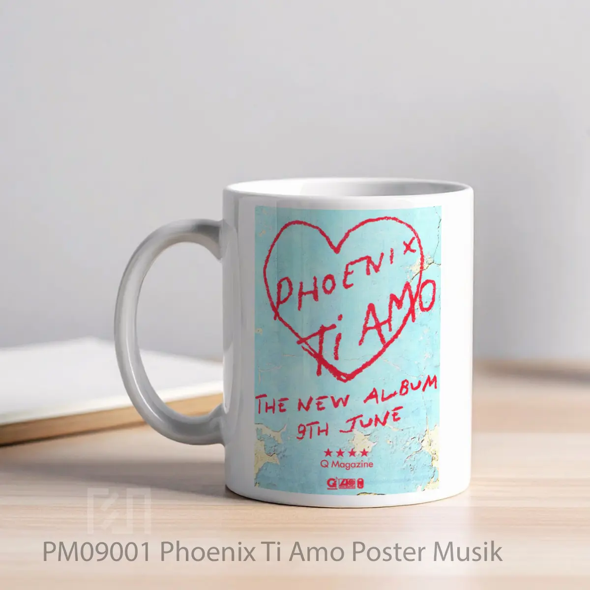 Mug Phoenix Ti Amo MPM09001 - All-side / Desain