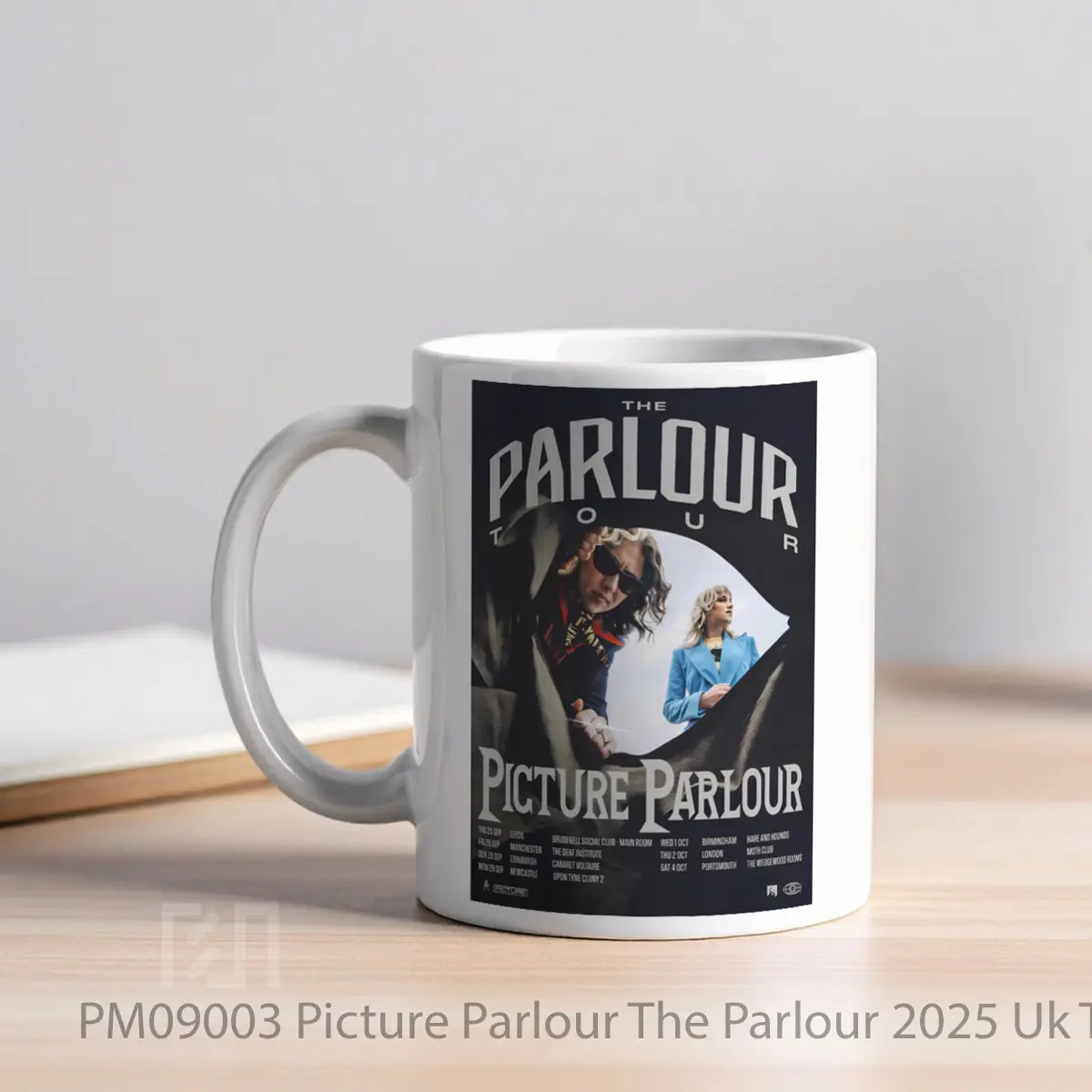 Mug Picture Parlour The Parlour 2025 Uk Tour MPM09003 - All-side / Desain