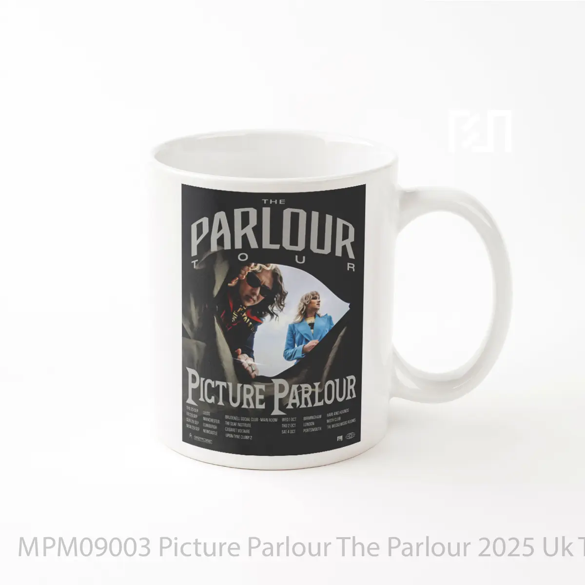 Mug Picture Parlour The Parlour 2025 Uk Tour MPM09003