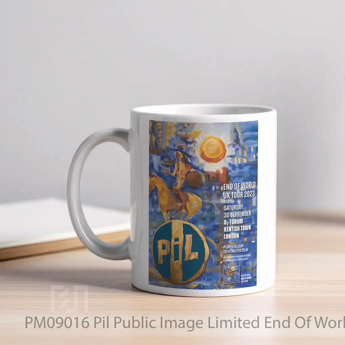 Mug Pil Public Image Limited End Of World Uk Tour 20 MPM09016 - All-side / Desain