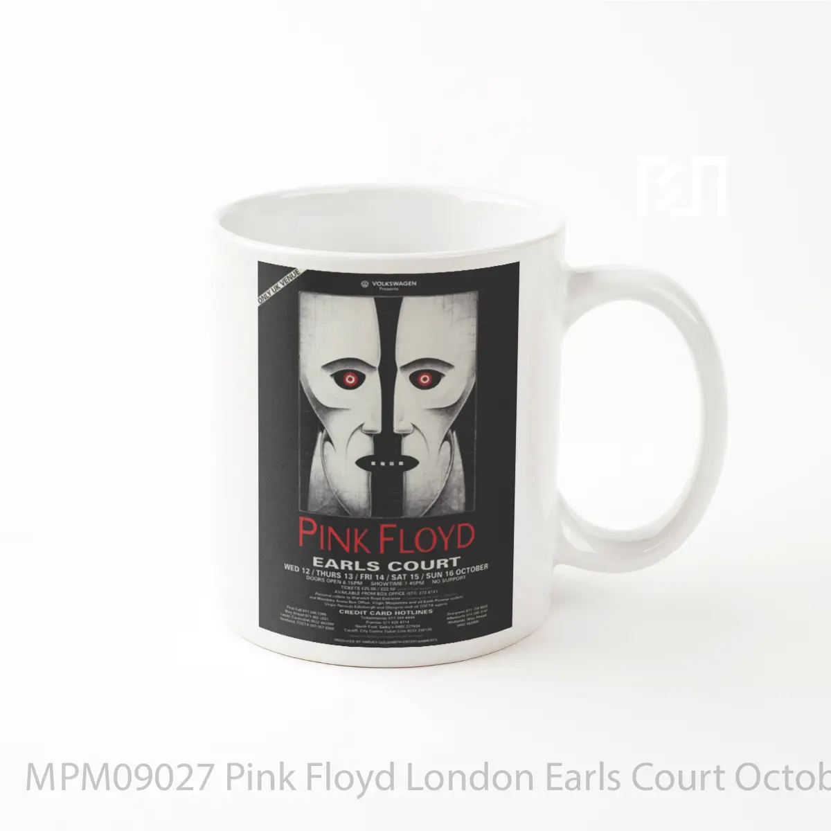 Mug Pink Floyd London Earls Court October 1994 MPM09027