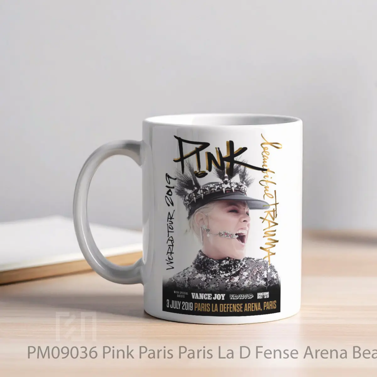 Mug Pink Paris Paris La D Fense Arena Beautifu MPM09036 - All-side / Desain