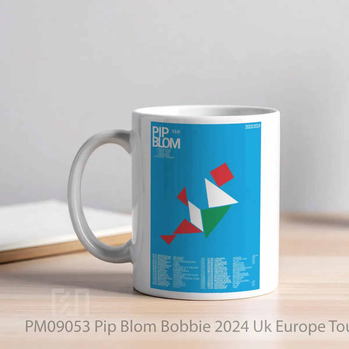 Mug Pip Blom Bobbie 2024 Uk Europe Tour MPM09053 - All-side / Desain