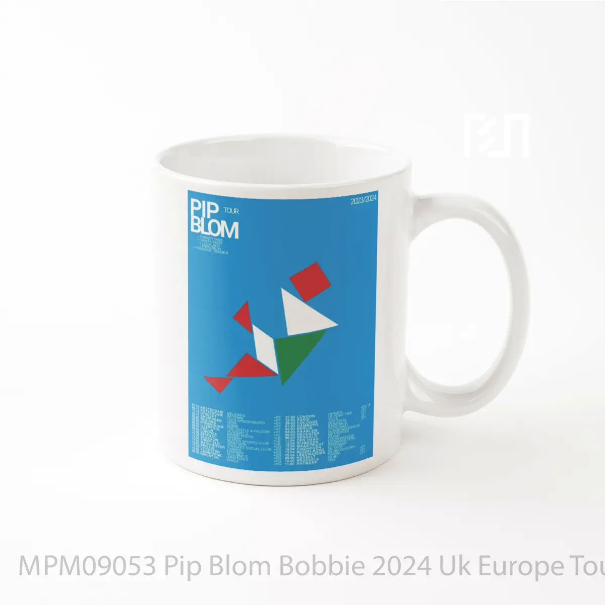 Mug Pip Blom Bobbie 2024 Uk Europe Tour MPM09053
