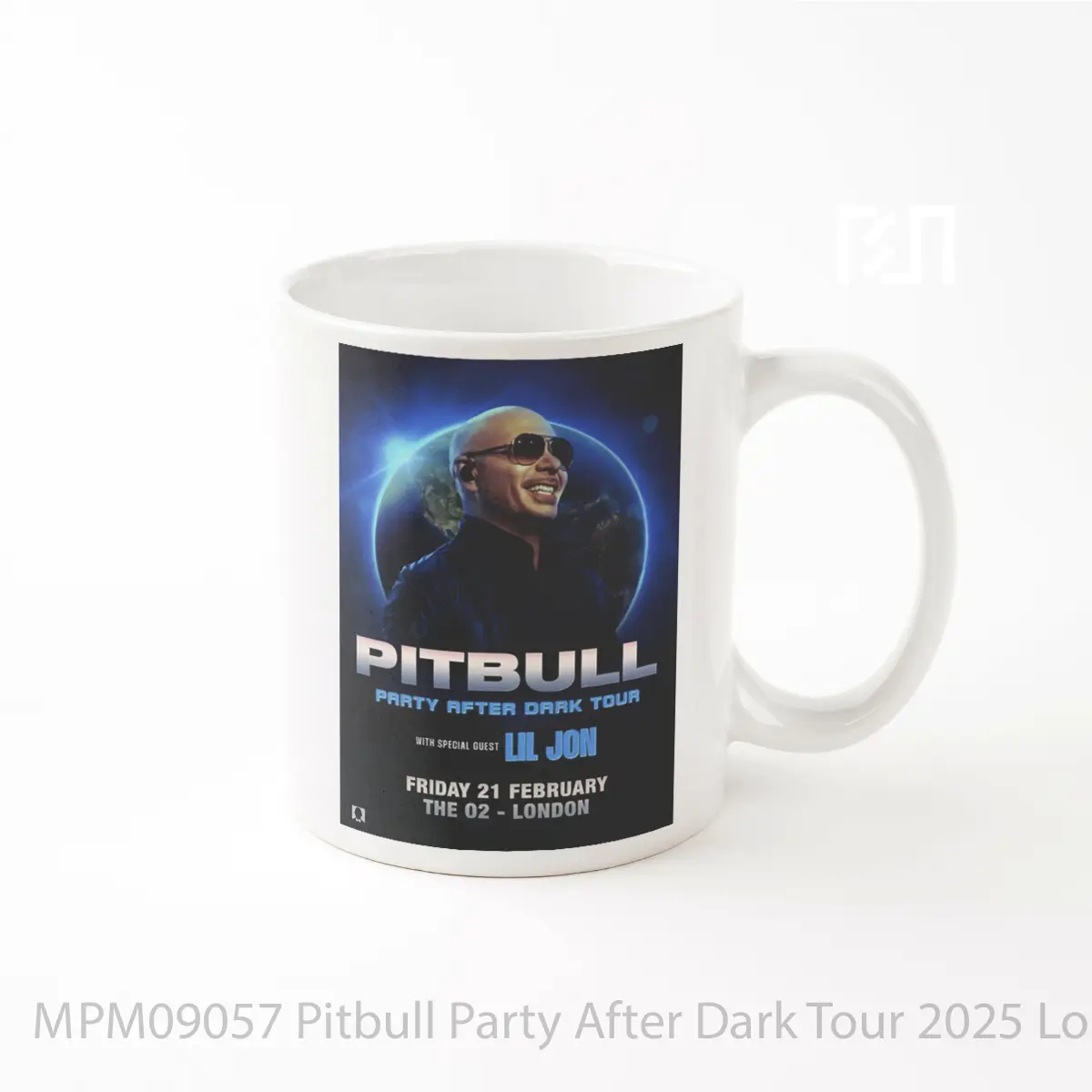 Mug Pitbull Party After Dark Tour 2025 London The O2 Arena MPM09057