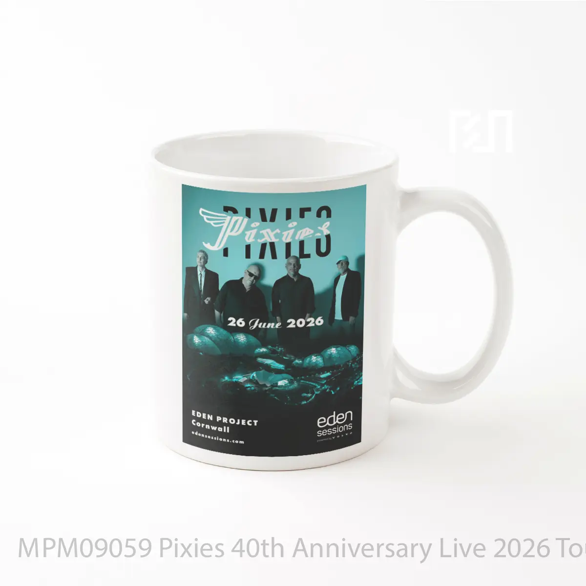 Mug Pixies 40th Anniversary Live 2026 Tour Cornwall MPM09059