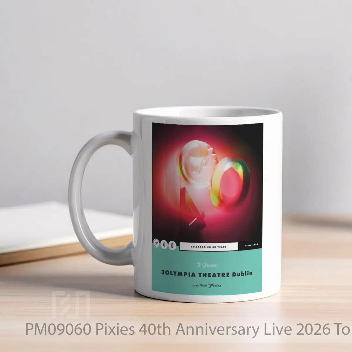 Mug Pixies 40th Anniversary Live 2026 Tour Dublin MPM09060 - All-side / Desain