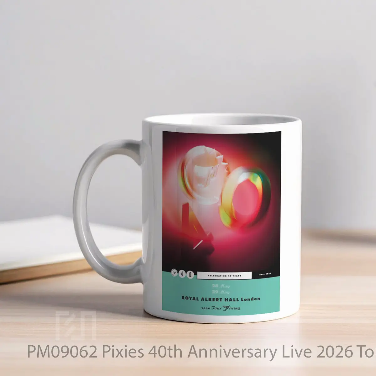 Mug Pixies 40th Anniversary Live 2026 Tour London MPM09062 - All-side / Desain