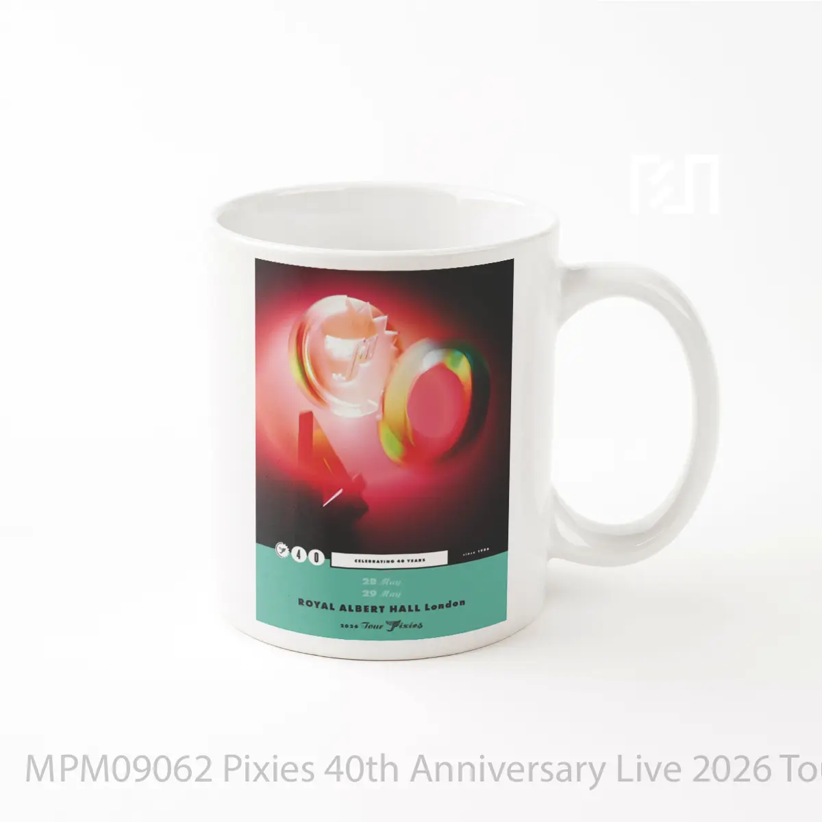 Mug Pixies 40th Anniversary Live 2026 Tour London MPM09062