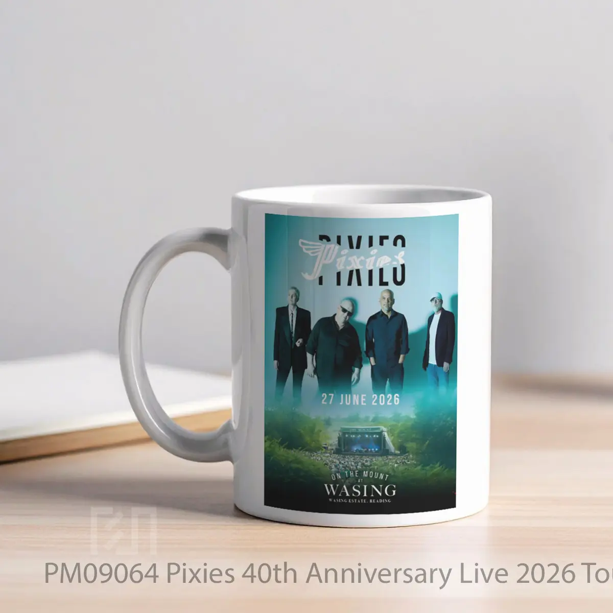 Mug Pixies 40th Anniversary Live 2026 Tour Reading MPM09064 - All-side / Desain