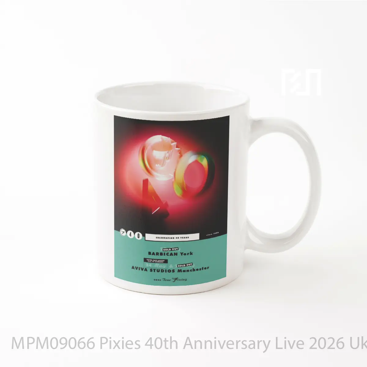 Mug Pixies 40th Anniversary Live 2026 Uk Tour York MPM09066