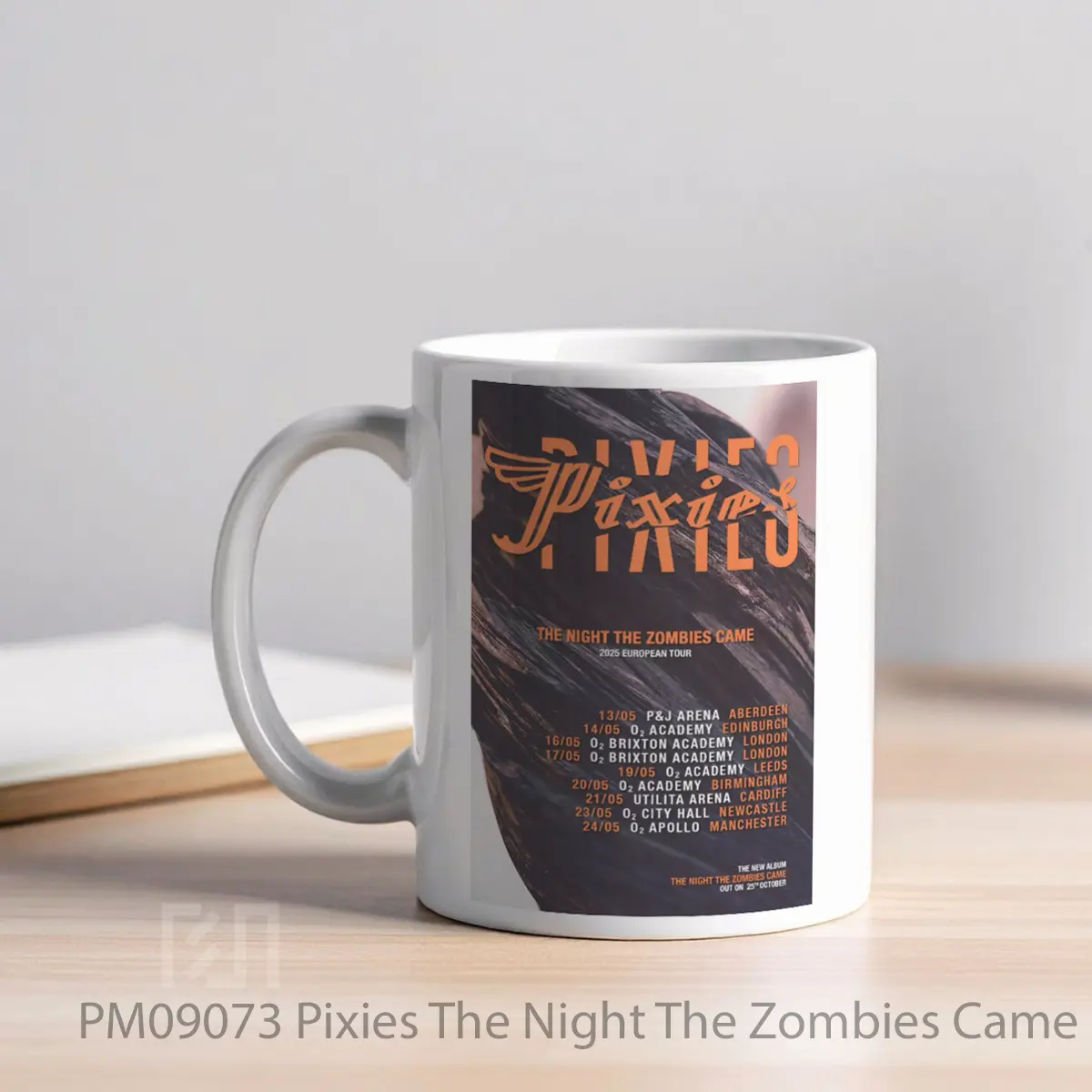 Mug Pixies The Night The Zombies Came 2025 Uk T MPM09073 - All-side / Desain