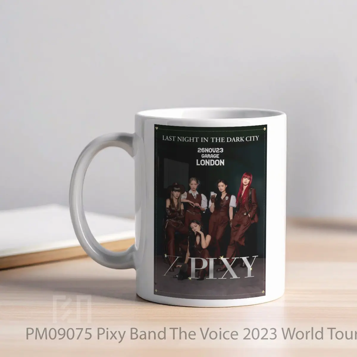 Mug Pixy Band The Voice 2023 World Tour MPM09075 - All-side / Desain