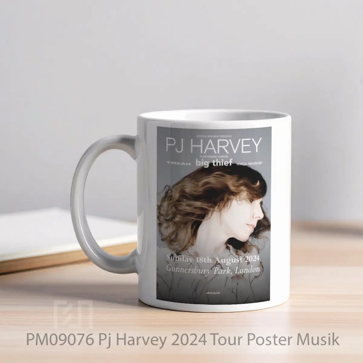 Mug Pj Harvey 2024 Tour MPM09076 - All-side / Desain