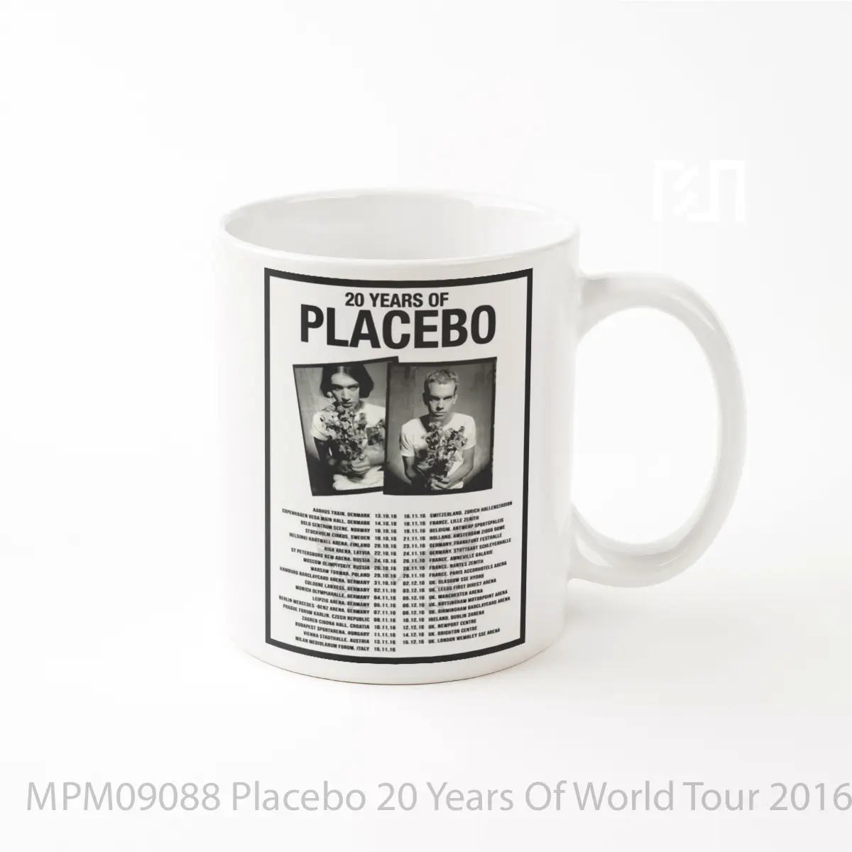 Mug Placebo 20 Years Of World Tour 2016 MPM09088