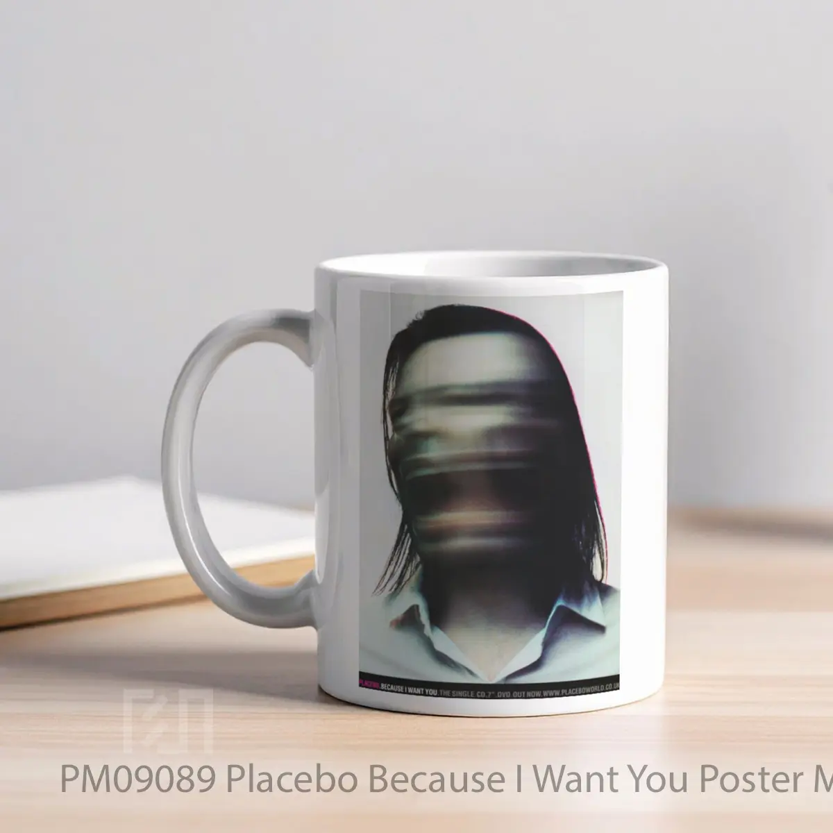 Mug Placebo Because I Want You MPM09089 - All-side / Desain