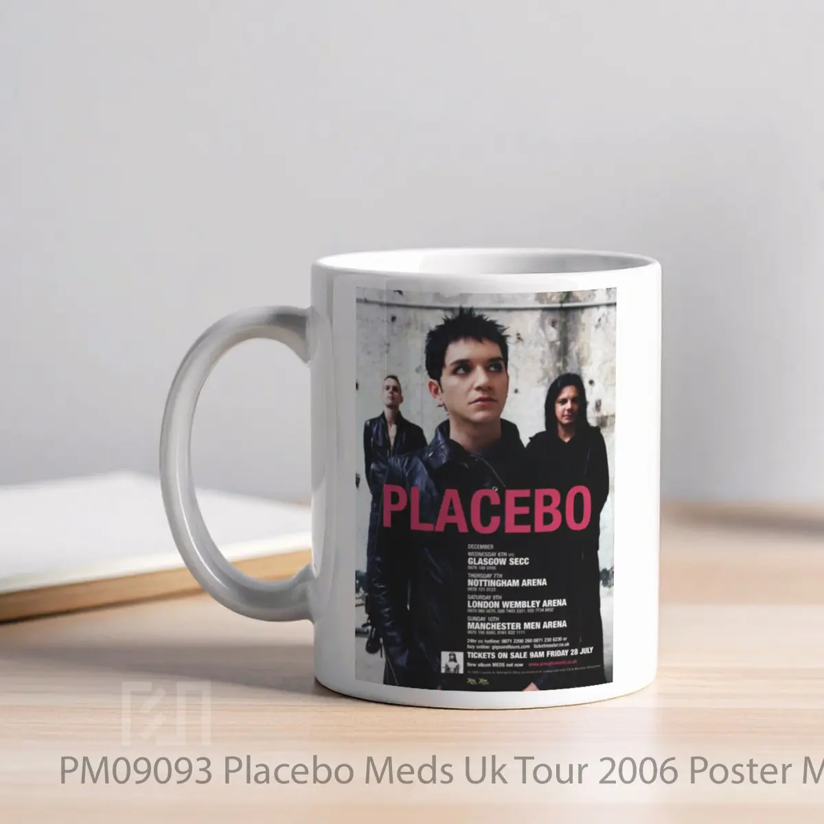 Mug Placebo Meds Uk Tour 2006 MPM09093 - All-side / Desain