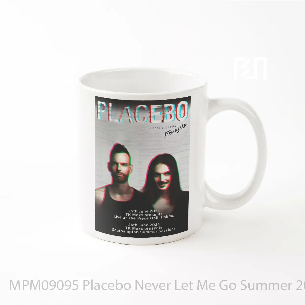 Mug Placebo Never Let Me Go Summer 2024 Tour Halifax The Piece Hall Southampton MPM09095