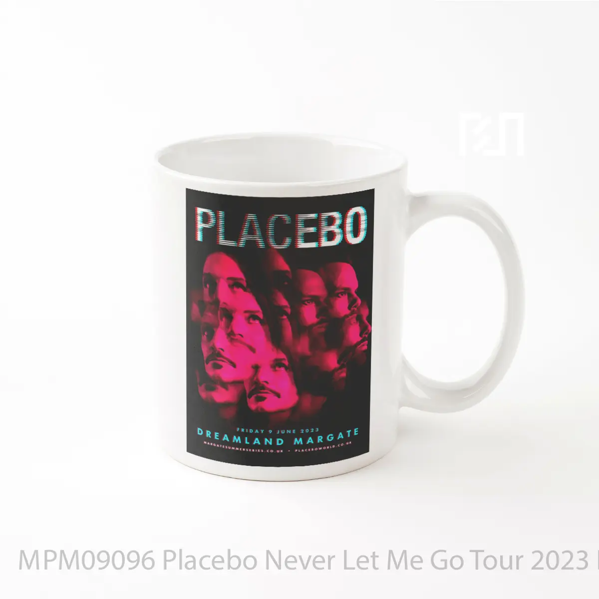 Mug Placebo Never Let Me Go Tour 2023 Dreamland Margate MPM09096