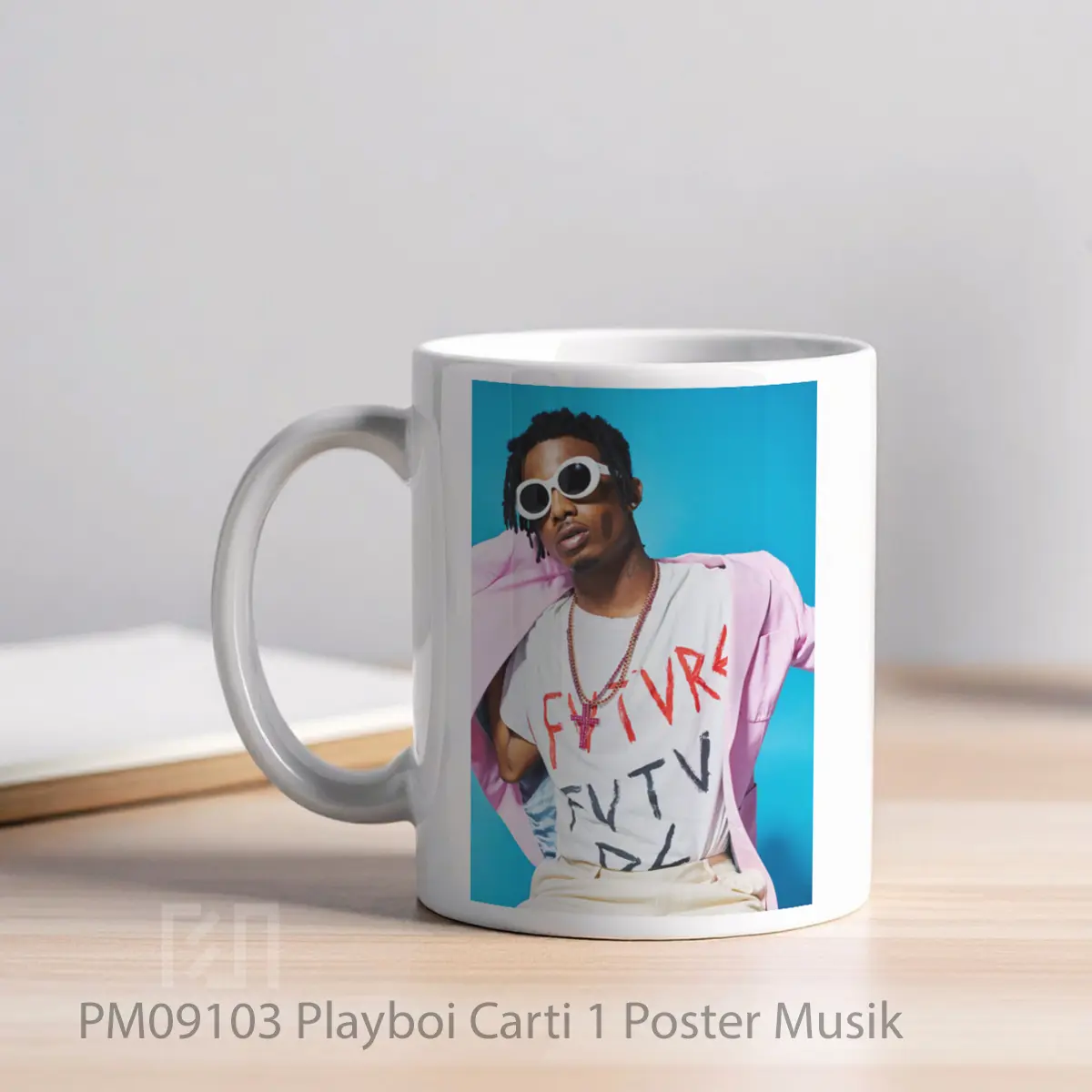 Mug Playboi Carti 1 MPM09103 - All-side / Desain