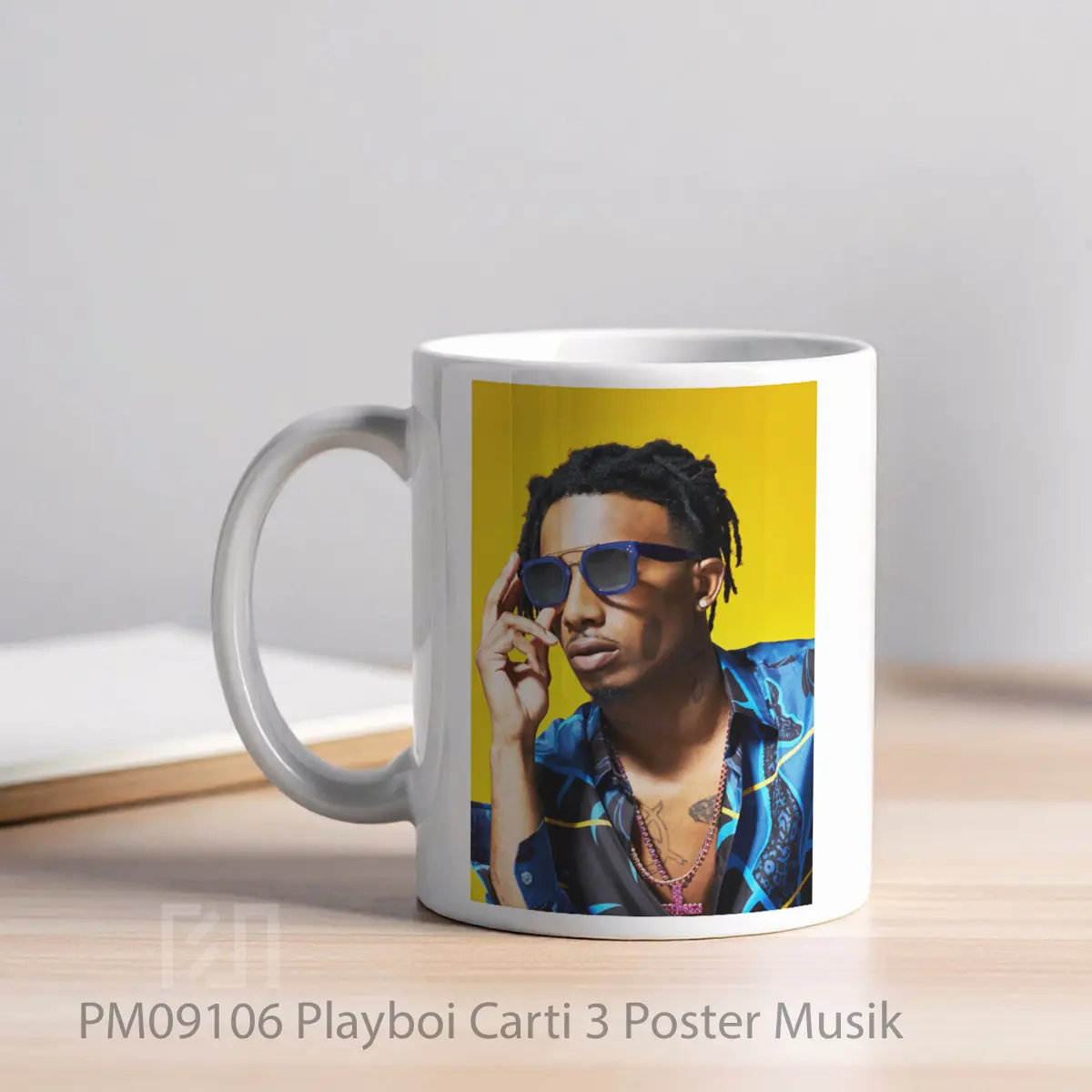 Mug Playboi Carti 3 MPM09106 - All-side / Desain