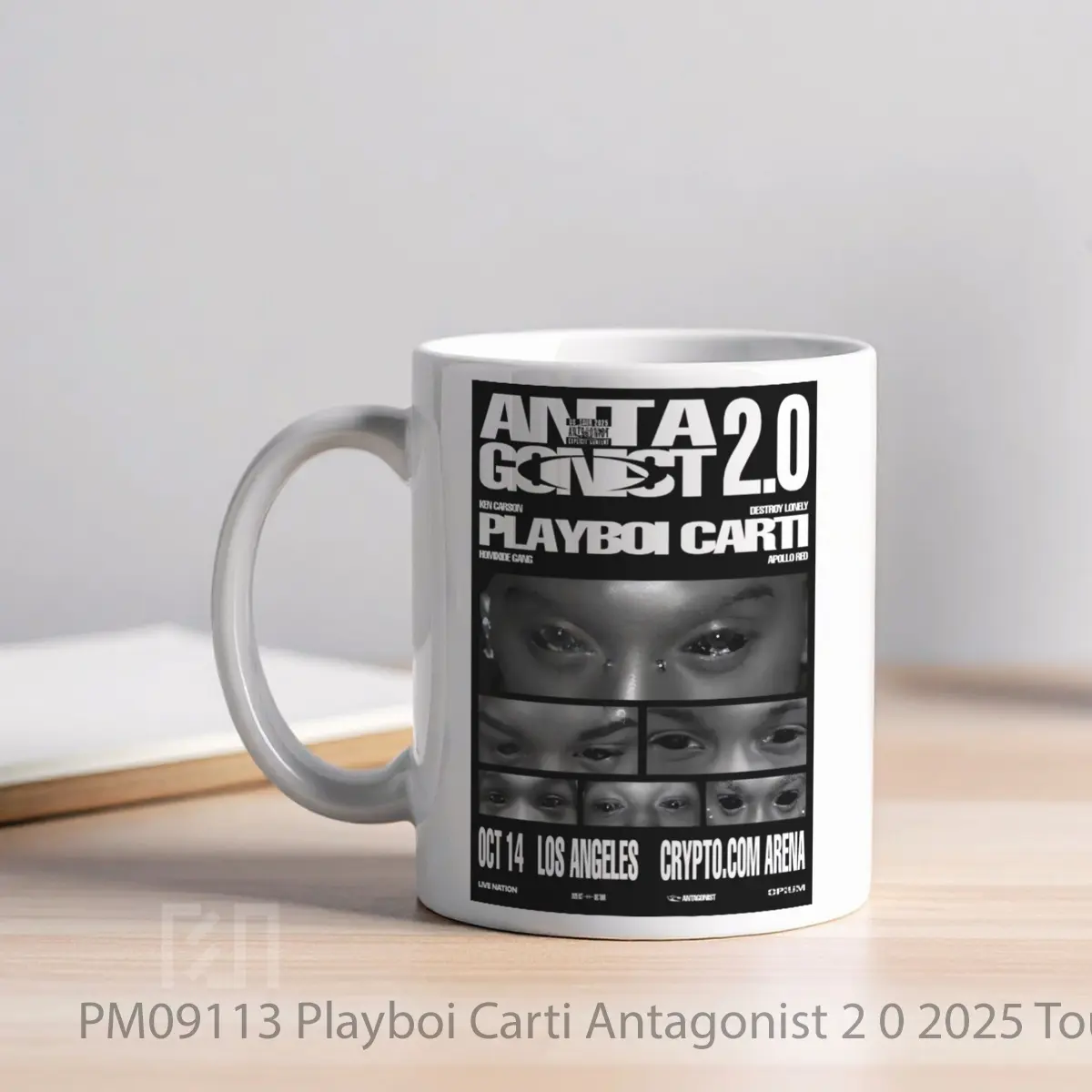 Mug Playboi Carti Antagonist 2 0 2025 Tour MPM09113 - All-side / Desain
