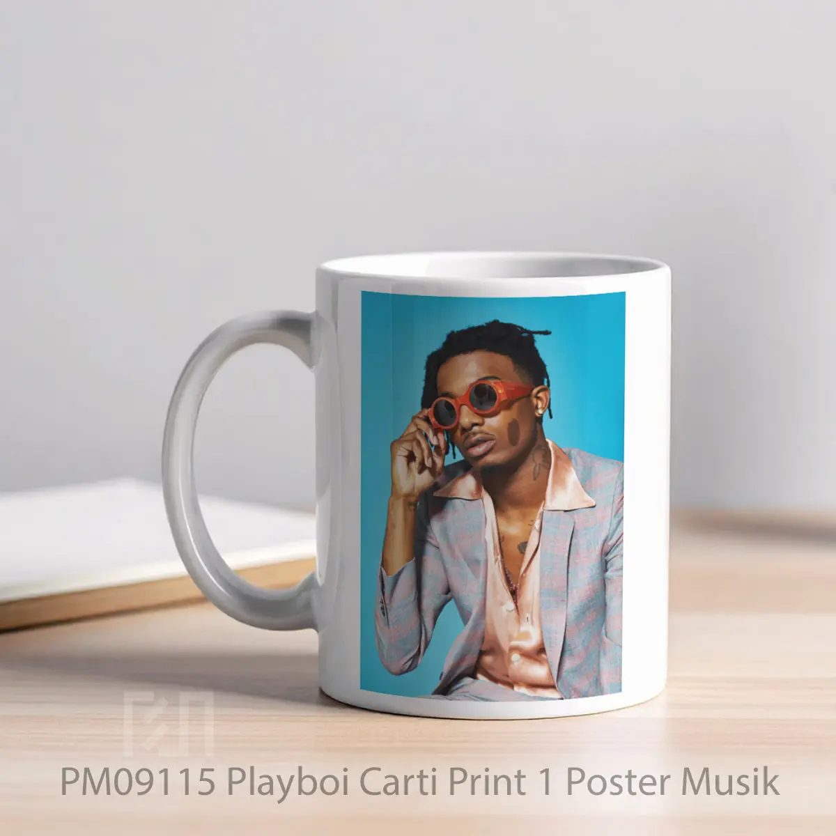 Mug Playboi Carti Print 1 MPM09115 - All-side / Desain