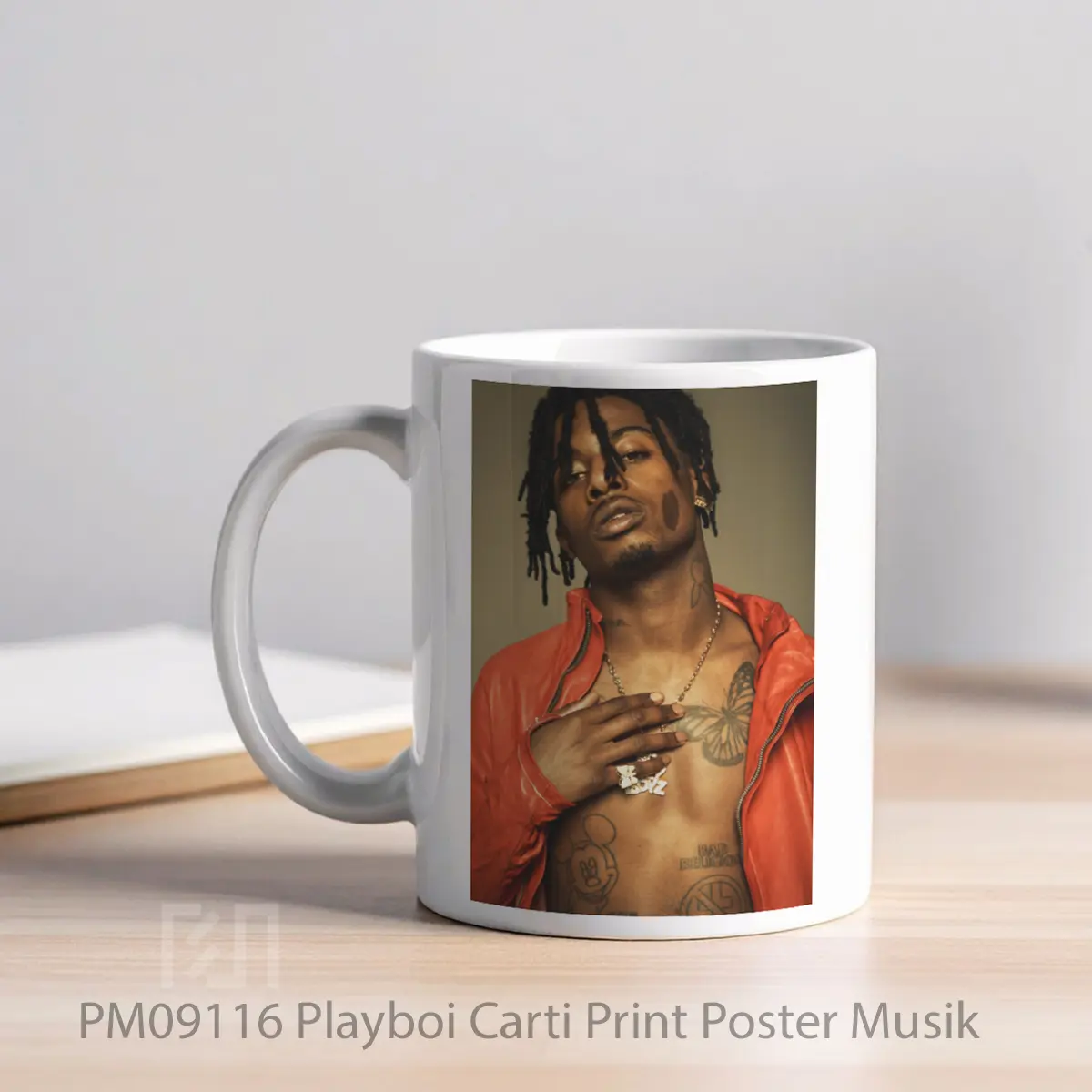 Mug Playboi Carti Print MPM09116 - All-side / Desain