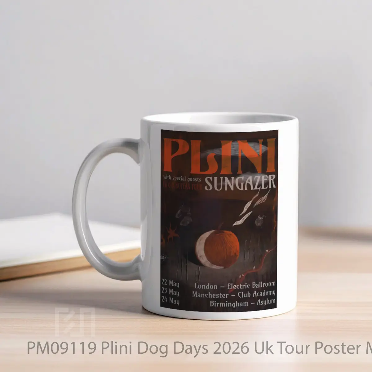 Mug Plini Dog Days 2026 Uk Tour MPM09119 - All-side / Desain