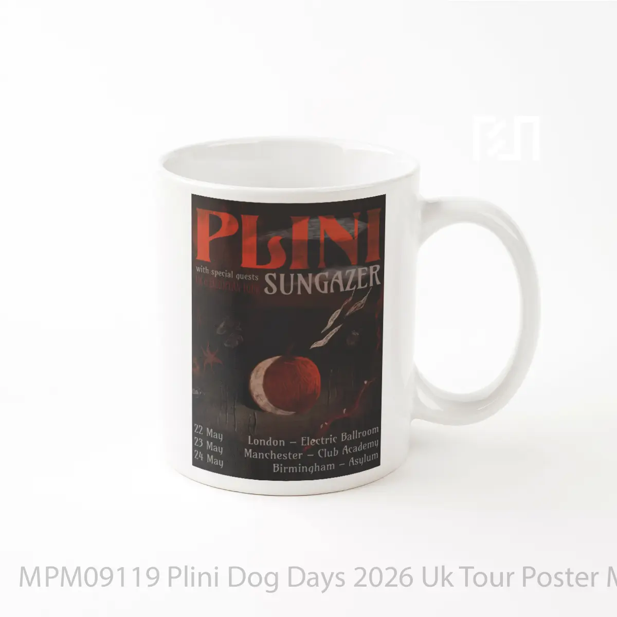 Mug Plini Dog Days 2026 Uk Tour MPM09119