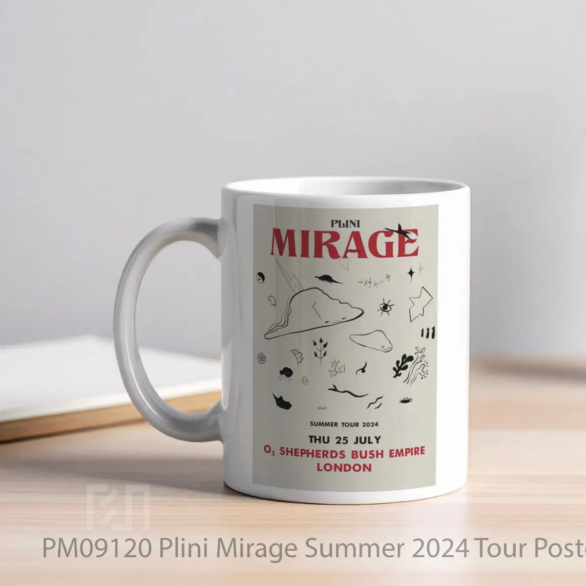 Mug Plini Mirage Summer 2024 Tour MPM09120 - All-side / Desain
