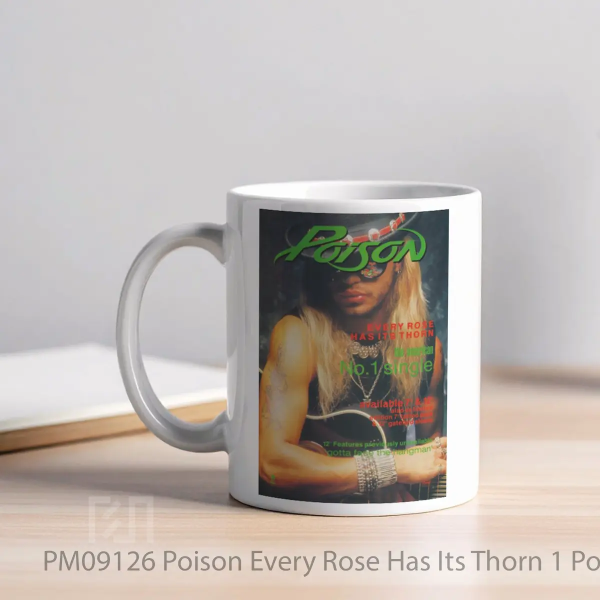 Mug Poison Every Rose Has Its Thorn 1 MPM09126 - All-side / Desain
