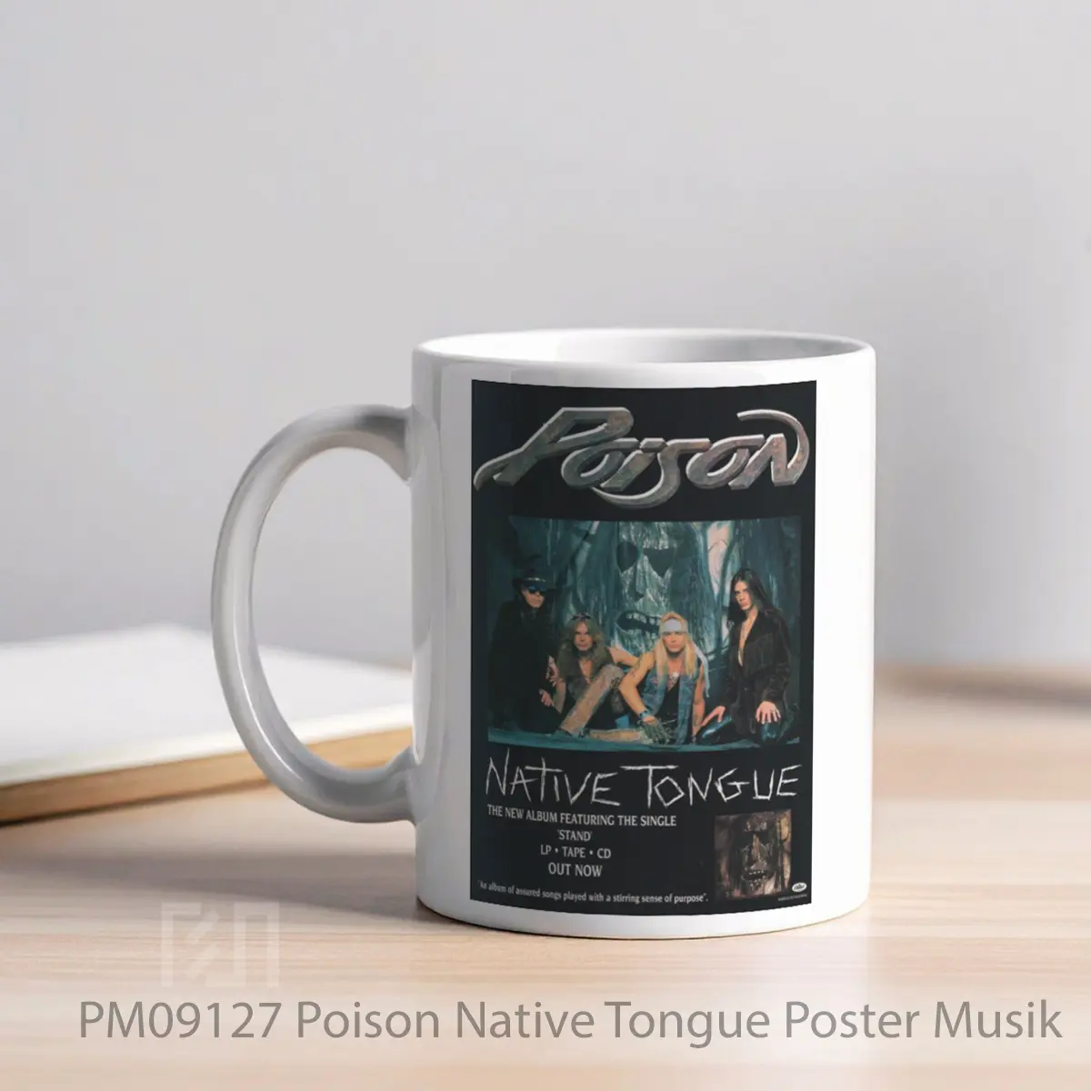 Mug Poison Native Tongue MPM09127 - All-side / Desain