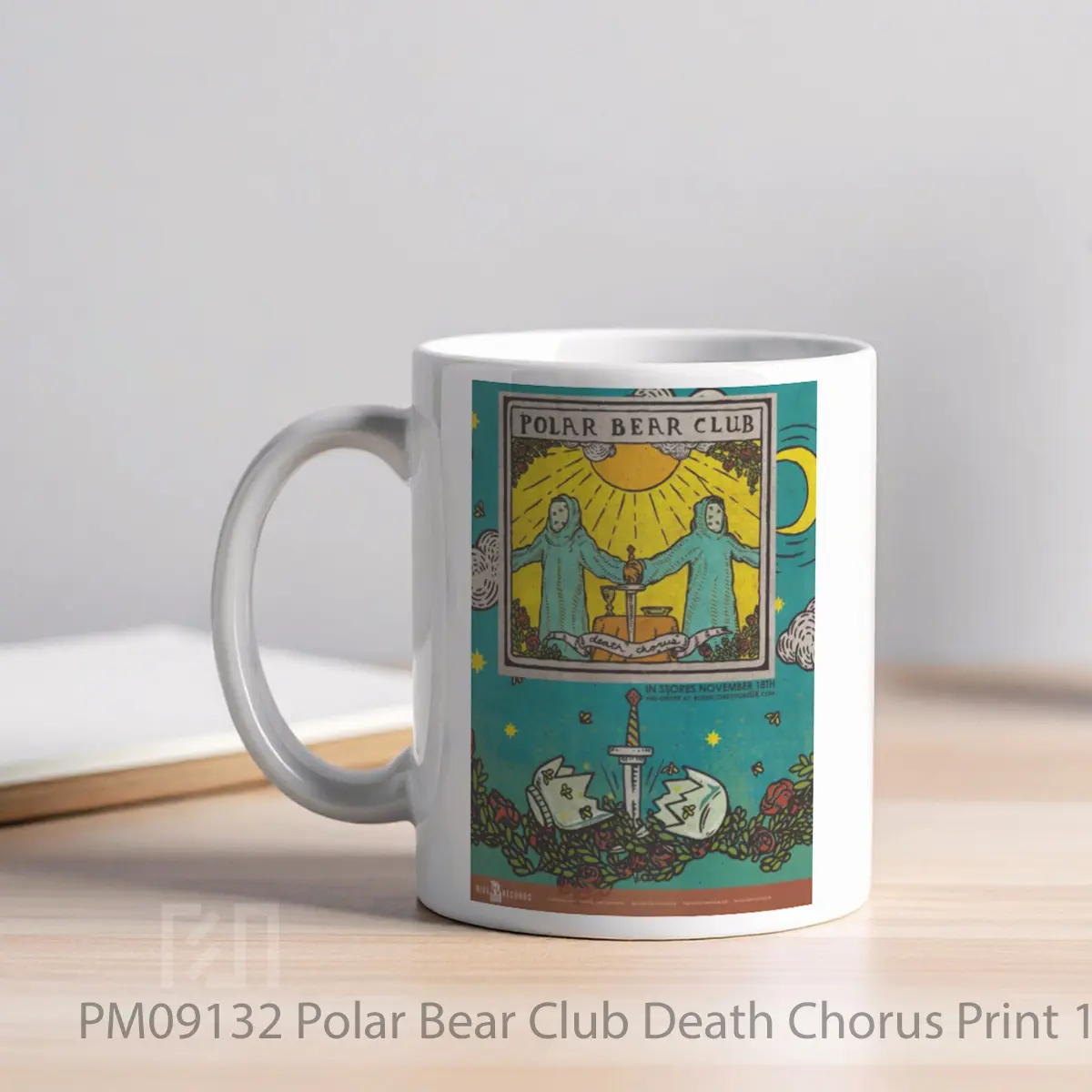 Mug Polar Bear Club Death Chorus Print 1 MPM09132 - All-side / Desain