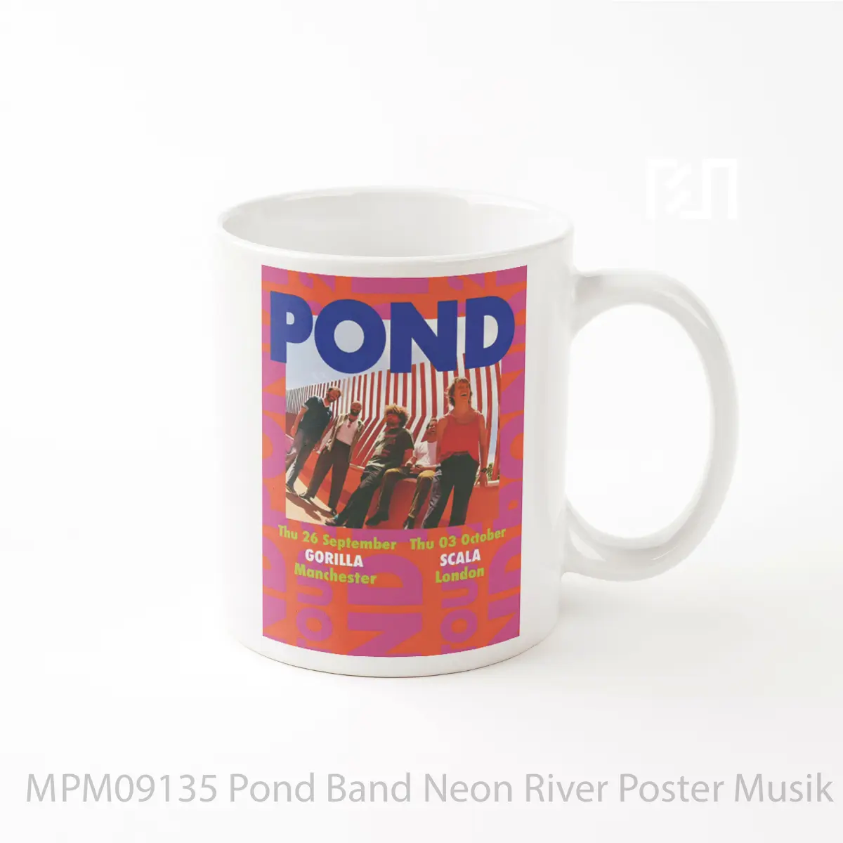 Mug Pond Band Neon River MPM09135
