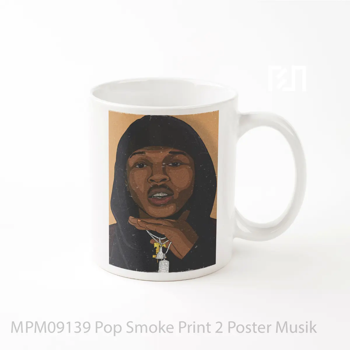 Mug Pop Smoke Print 2 MPM09139