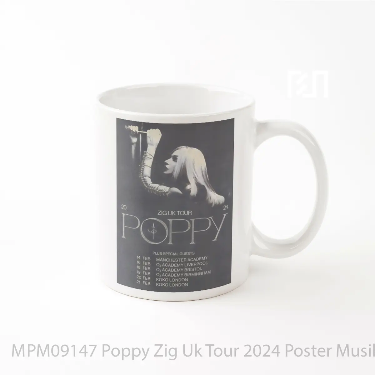 Mug Poppy Zig Uk Tour 2024 MPM09147
